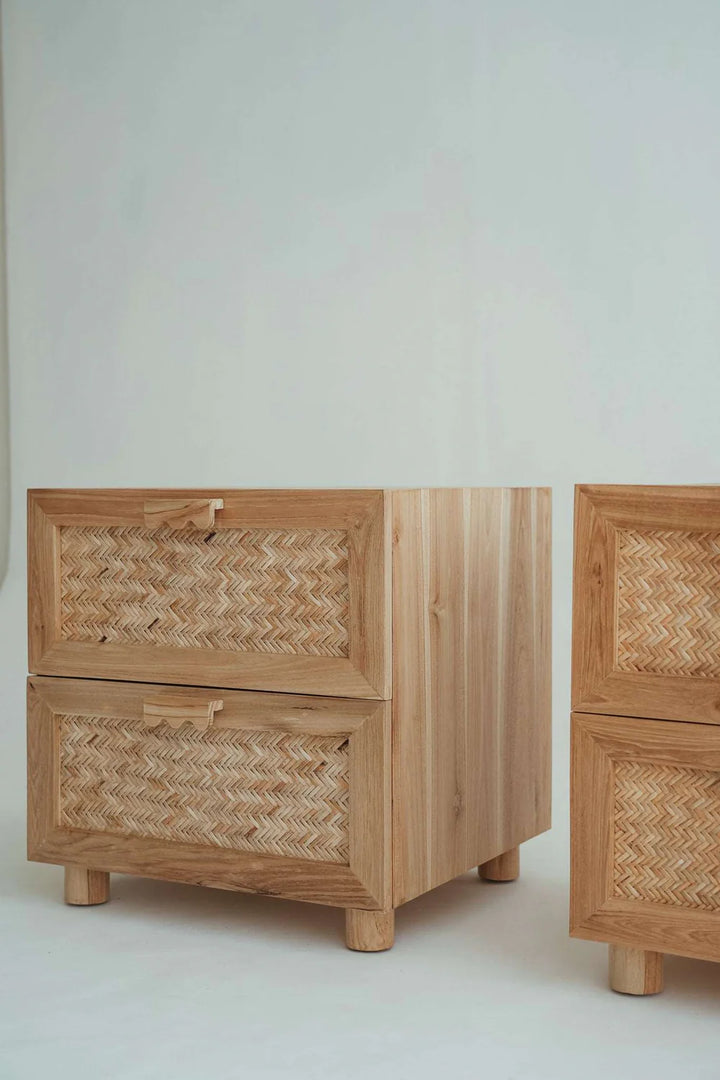 THE DESA SIDE TABLE DRAWERS