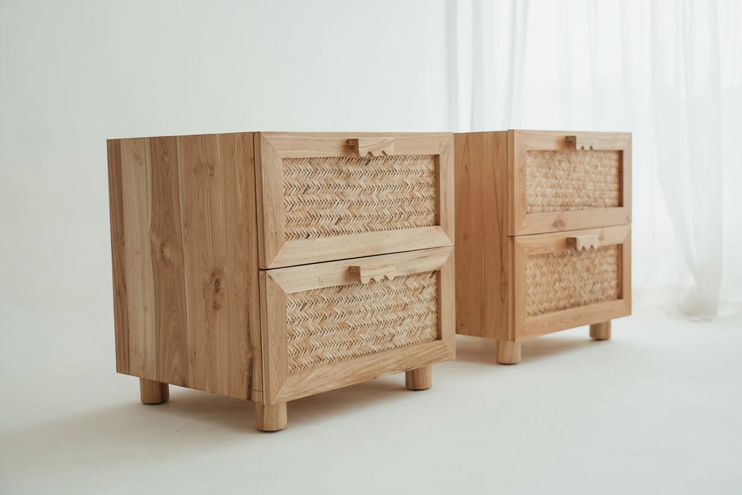 THE DESA SIDE TABLE DRAWERS