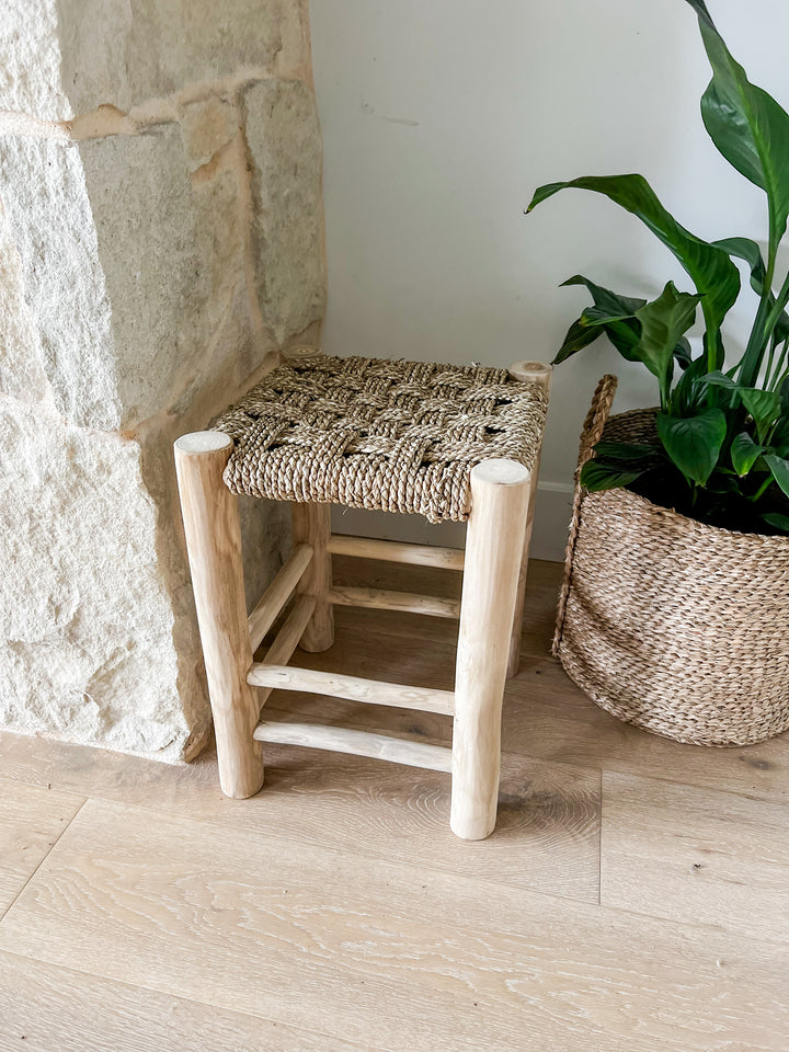 Seagrass Foot Stool