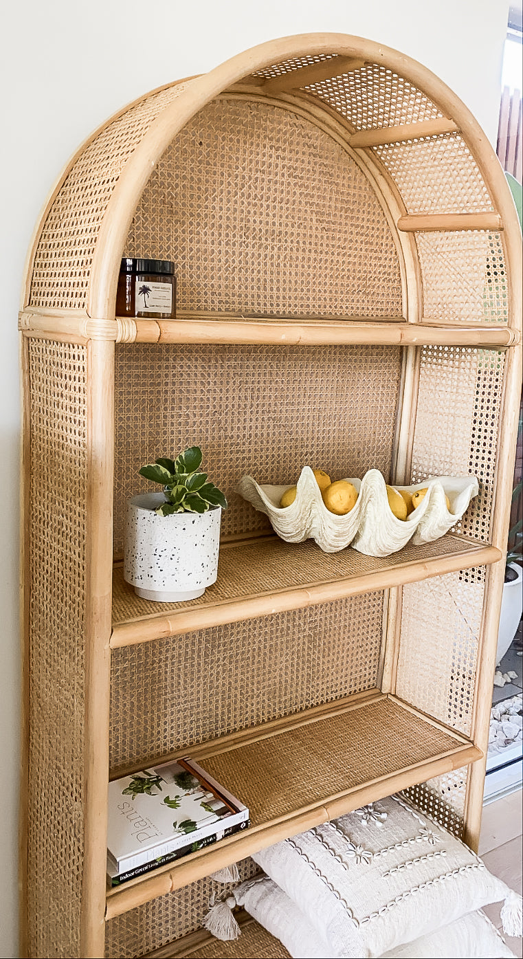 Glenelg Rattan Shelves