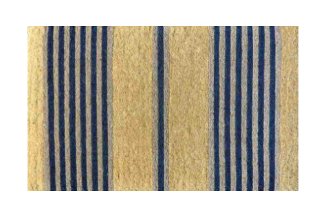 Blue Striped Standard Doormat