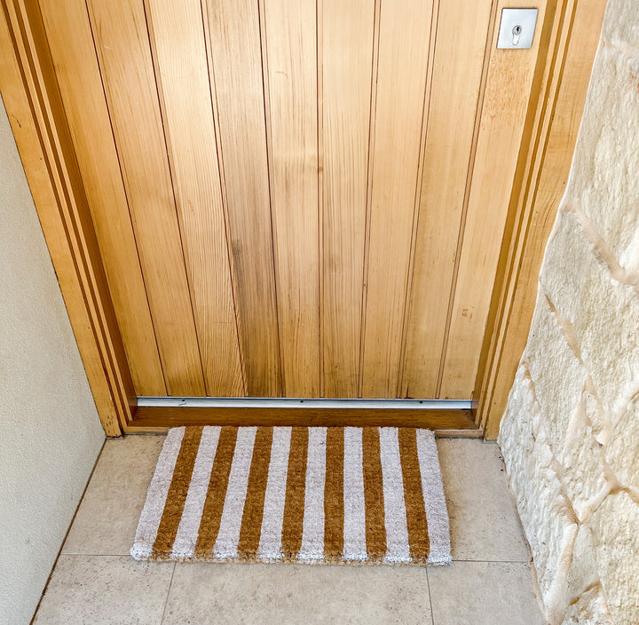 White & Natural Standard Doormat