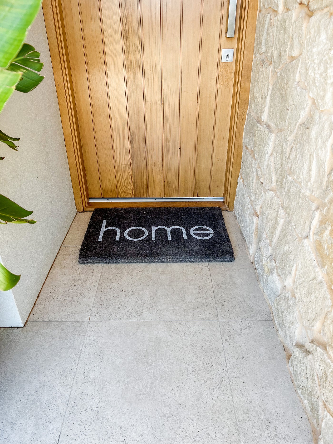 Home Grey Doormat