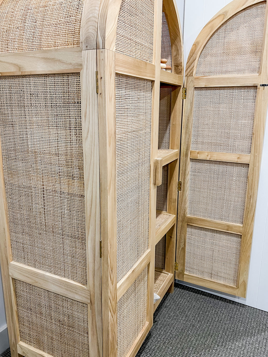 Seaside Rattan Wardrobe