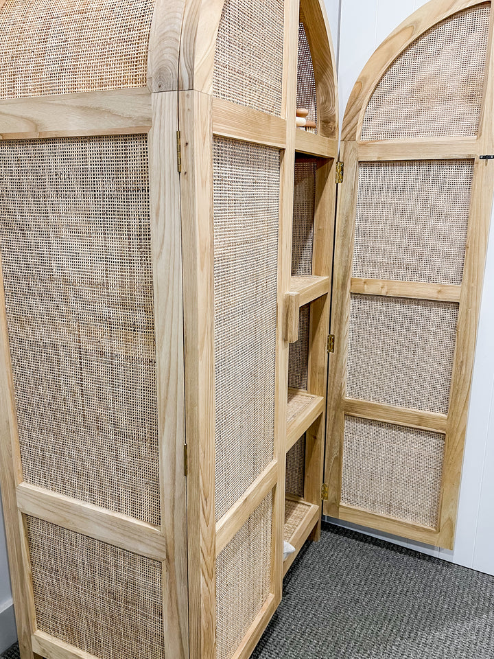 Seaside Rattan Wardrobe