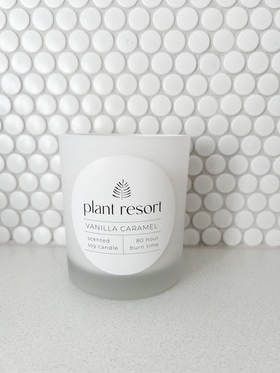 Plant Resort Soy Candle